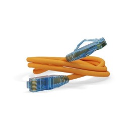Патч-корд PC-LPM-UTP-RJ45-RJ45-C6-0.3M-LSZH-OR U/UTP кат.6 LSZH 0.3м оранж. Hyperline 230191