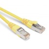 Патч-корд PC-LPM-STP-RJ45-RJ45-C6-5M-LSZH-YL F/UTP экран. кат.6 LSZH 5м желт. Hyperline 230376