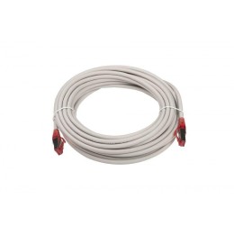Патч-корд кат.5E F/UTP экранир. LSZH PC-LPM-STP-RJ45-RJ45-C5e-10M-LSZH-GY 10м сер. Hyperline 42344