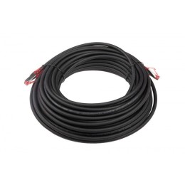 Патч-корд PC-LPM-STP-RJ45-RJ45-C6-15M-LSZH-BK F/UTP экран. кат.6 LSZH 15м черн. Hyperline 230384