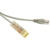 Патч-корд PC-110-RJ45-2P-CX-3M-LSZH-GY 110 тип-RJ45 2 пары Ethernet LSZH 3м сер. Hyperline 229899