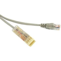 Патч-корд PC-110-RJ45-2P-CX-3M-LSZH-GY 110 тип-RJ45 2 пары Ethernet LSZH 3м сер. Hyperline 229899