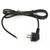 Кабель PWC-SHM-OE-10.0-BK с вилкой Schuko (open end) длиной 10м (3х0.75кв.мм) черн. Hyperline 229248