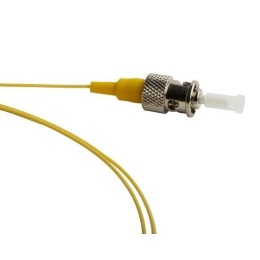 Пигтейл FPT-B9-9-ST/AR-1M-LSZH-YL волоконно-оптический SM 9/125 (OS2) ST/APC 1м LSZH Hyperline 27904