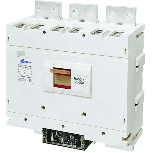 Выключатель автоматический 3п 2000А ВА56-43-301130-00 УХЛ3 690В Контактор 1036878