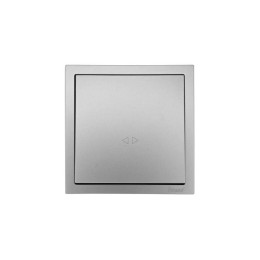 Выключатель 1-кл. перекрестный СП ZIMA IP20 10А безвинт. зажим сер. LEZARD 704-7488-107QC