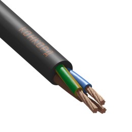 Провод ПВСнг(А)-LS 3х2.5 (2х2.5+1х2.5) Ч (м) Конкорд 4388