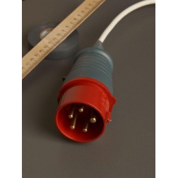 Вилка эл. каб. 16А 3P+PE+N 380В IP44 ССИ-015 IEK PSR02-016-5