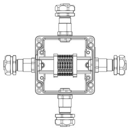 Коробка клеммная взрывозащ. TBE-A-12-(6xCBC.2)-1xKAEPM2MHK-20(A)-1xKAEPM2MHK-20(B)-1xKAEPM2MHK-20(C)