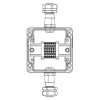 Коробка клеммная взрывозащ. TBE-A-12-(6xCBC.2)-1xKAEPM2MHK-20(A)-1xKAEPM2MHK-20(C)1Ex e IIC Т5 Gb /