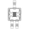 Коробка клеммная взрывозащ. TBE-A-12-(6xCBC.2)-2xKA2MHK(A)-1xKA2MHK(C)1Ex e IIC Т5 Gb / Ex tb IIIC T
