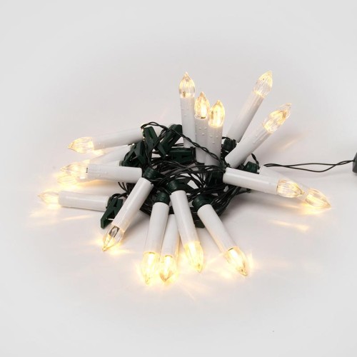 Гирлянда светодиодная ULD-S0400-020/SGA WARM WHITE IP20 CANDLES «Свечки» 4м тепл. бел. свет пост. св