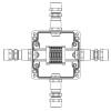 Коробка клеммная взрывозащ. TBE-P-03-(6xCBC.2)-1xKA2MHK(A)-1xKA2MHK(B)-1xKA2MHK(C)-1xKA2MHK(D)1Ex e
