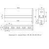 Консоль STRUT 41х21 L650 сталь EKF stk412165
