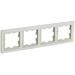 Рамка 4-м BRITE РУ-4-БрКр беж. IEK BR-M42-K10