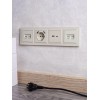 Рамка 4-м BRITE РУ-4-БрКр беж. IEK BR-M42-K10