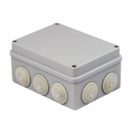 Коробка распаячная КМР-050-041 пылевлагозащ. 150х110х70 10 мембранных вводов уплот. шнур PROxima EKF