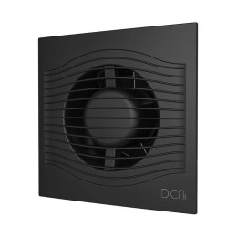 Вентилятор накладной SLIM D100 обратн. клапан DiCiTi SLIM 4C Matt black