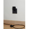Розетка BRITE РСбш10-3-44-БрГ 16А IP44 с заземл. защ. шторки с крышкой механизм графит IEK BR-R16-16