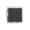 Розетка BRITE РСбш10-3-44-БрГ 16А IP44 с заземл. защ. шторки с крышкой механизм графит IEK BR-R16-16