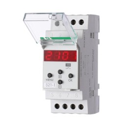 Реле времени PCZ-521-1 16А 24-264В AC/DC 1п IP20 1 канал-125 пар включ./выключ. суточн./недел. циклы