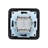 Кнопка звонка 1-кл.СП ASTI 10А IP20 в сборе черн. бархат LEZARD 7081-4242-103