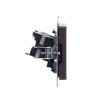 Розетка компьютерная 2-м СП BRITE RJ45 кат.5E РК10-2-БрТБ механизм бронза IEK BR-K20-1-K45