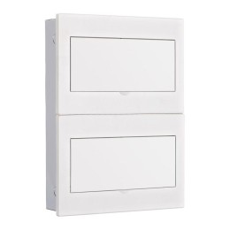 Корпус встраиваемый дв. 2 ряда 26 мод. IP41 ЩРВ-М бел. DEKraft 31106DEK