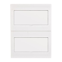 Корпус встраиваемый дв. 2 ряда 26 мод. IP41 ЩРВ-М бел. DEKraft 31106DEK