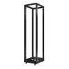 Стойка серверная открытая 19дюйм 42U RA-42U-1000-BK черн. Cabeus 10160c