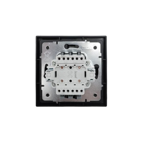 Выключатель 1-кл. перекрестный СП ZIMA IP20 10А безвинт. зажим черн. бархат LEZARD 704-4288-107QC