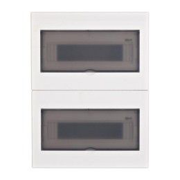 Корпус встраиваемый дв. 2 ряда 26 мод. IP41 ЩРВ-М прозр. DEKraft 31076DEK