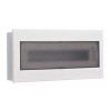 Корпус встраиваемый дв. 1 ряд 20 мод. IP41 ЩРВ-М прозр. DEKraft 31075DEK