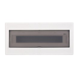 Корпус встраиваемый дв. 1 ряд 20 мод. IP41 ЩРВ-М прозр. DEKraft 31075DEK