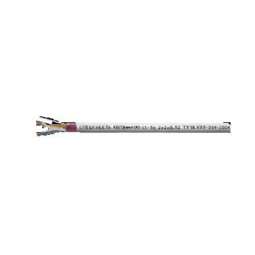 Кабель КВПЭфнг(А)-LS-5е 2х2х0.52 (уп.305м) Спецкабель 218432
