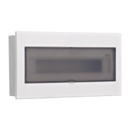 Корпус встраиваемый дв. 1 ряд 17 мод. IP41 ЩРВ-М прозр. DEKraft 31074DEK