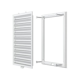 Решетка вентиляционная RZN сетка разъемная 150х200 пластик ERA 1520RZN