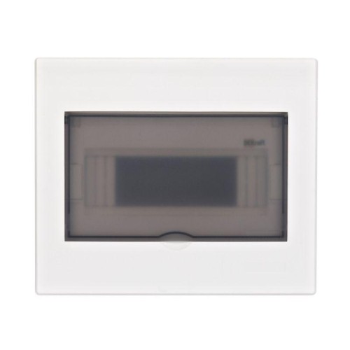 Корпус встраиваемый дв. 1 ряд 9 мод. IP41 ЩРВ-М прозр. DEKraft 31072DEK