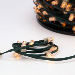 Гирлянда светодиодная "LED ClipLight" 1.5м 665LED желт. 80Вт 12В IP65 провод темн./зел. (уп.100м) Ne