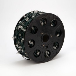 Гирлянда светодиодная "LED ClipLight" 1.5м 665LED желт. 80Вт 12В IP65 провод темн./зел. (уп.100м) Ne