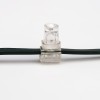 Гирлянда светодиодная "LED ClipLight" 1.5м 665LED желт. 80Вт 12В IP65 провод темн./зел. (уп.100м) Ne