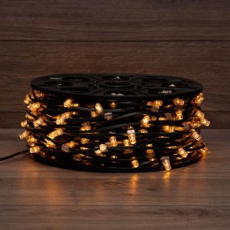 Гирлянда светодиодная "LED ClipLight" 1.5м 665LED желт. 80Вт 12В IP65 провод темн./зел. (уп.100м) Ne