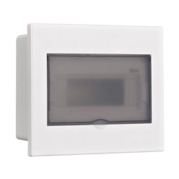 Корпус навесной дв. 1 ряд 9 мод. IP41 ЩРН-П пласт. прозр. DEKraft 31062DEK