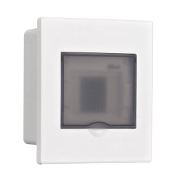 Корпус навесной дв. 1 ряд 4 мод. IP41 ЩРН-П пласт. прозр. DEKraft 31060DEK