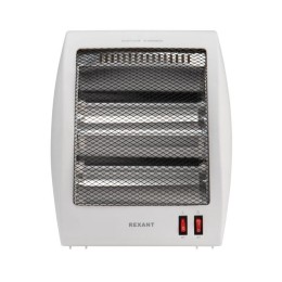 Обогреватель электрический инфракрасный настольный 0.8кВт с кварцевыми трубками Rexant 60-0058