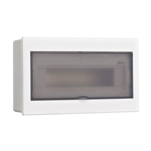 Корпус встраиваемый дв. 1 ряд 13 мод. IP41 ЩРВ-П пласт. прозр. DEKraft 31053DEK