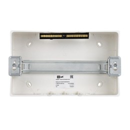 Корпус встраиваемый дв. 1 ряд 13 мод. IP41 ЩРВ-П пласт. прозр. DEKraft 31053DEK