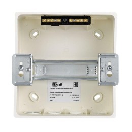 Корпус встраиваемый дв. 1 ряд 6 мод. IP41 ЩРВ-П пласт. прозр. DEKraft 31051DEK