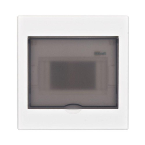 Корпус встраиваемый дв. 1 ряд 6 мод. IP41 ЩРВ-П пласт. прозр. DEKraft 31051DEK