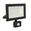 Прожектор светодиодный с датчиком LFL-5002S C02 50Вт 230В 6500К черн. Ultraflash 13331